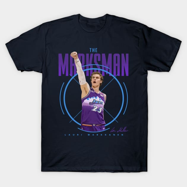 Lauri Markkanen T-Shirt by Juantamad